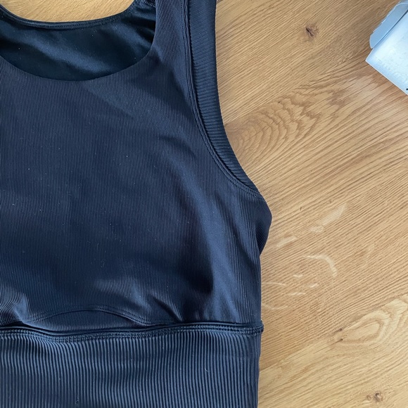 Lululemon Wunder Train Rubbed Crop Tank - Picture 2 of 5